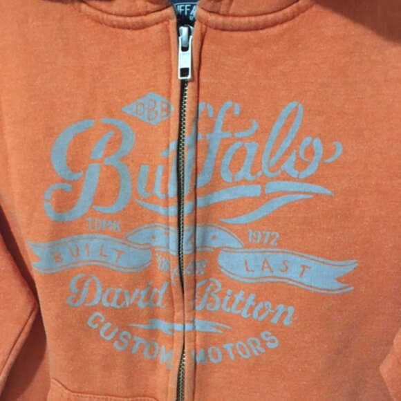 Boys Zip Up Hoodie Size 7/8 - Picture 2 of 3